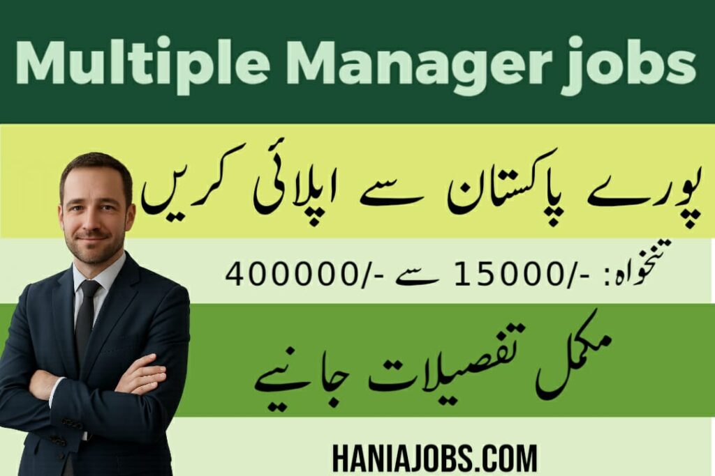 Manager jobs